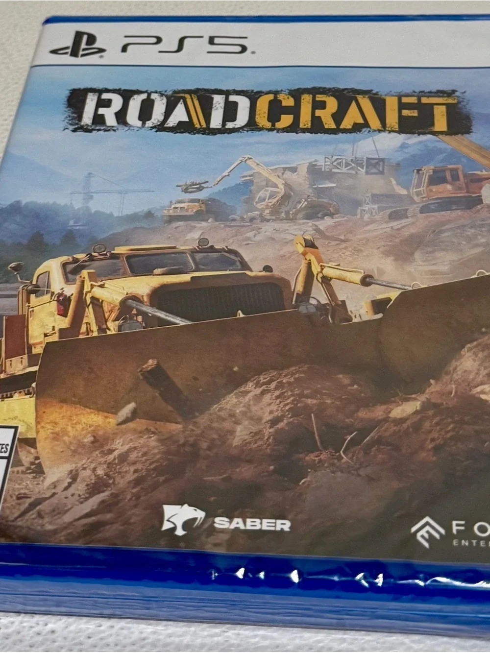RoadCraft PS5 Brand New Factory Sealed Physical Video Game Focus Saber 2025